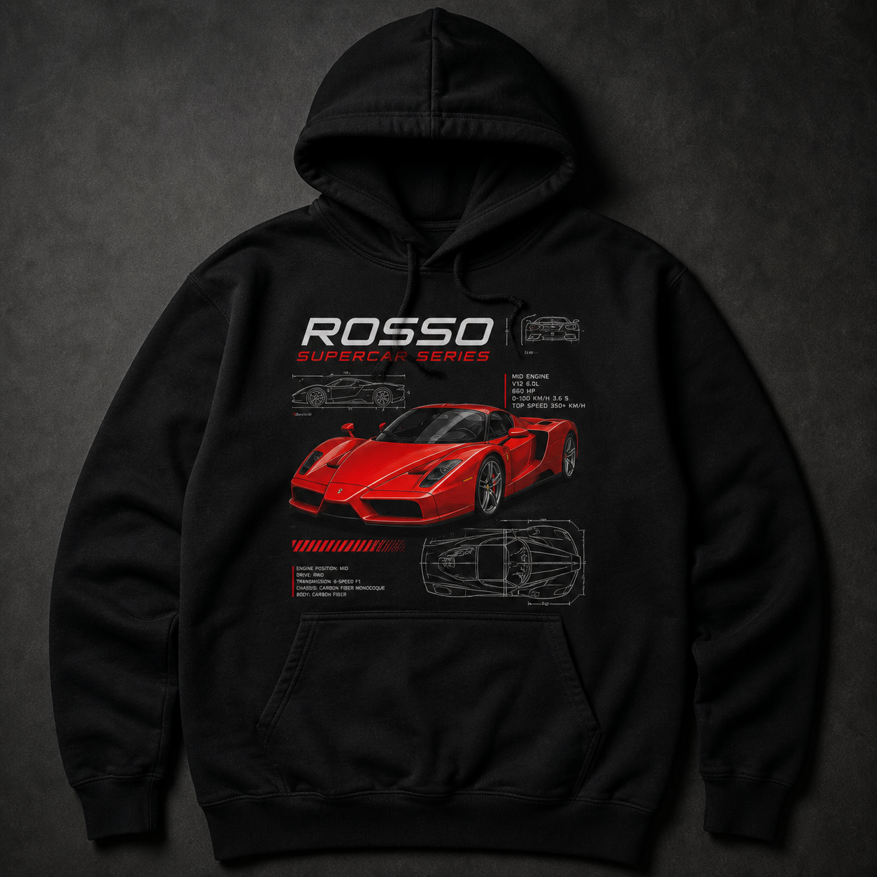 Enzo Rosso Hoodie