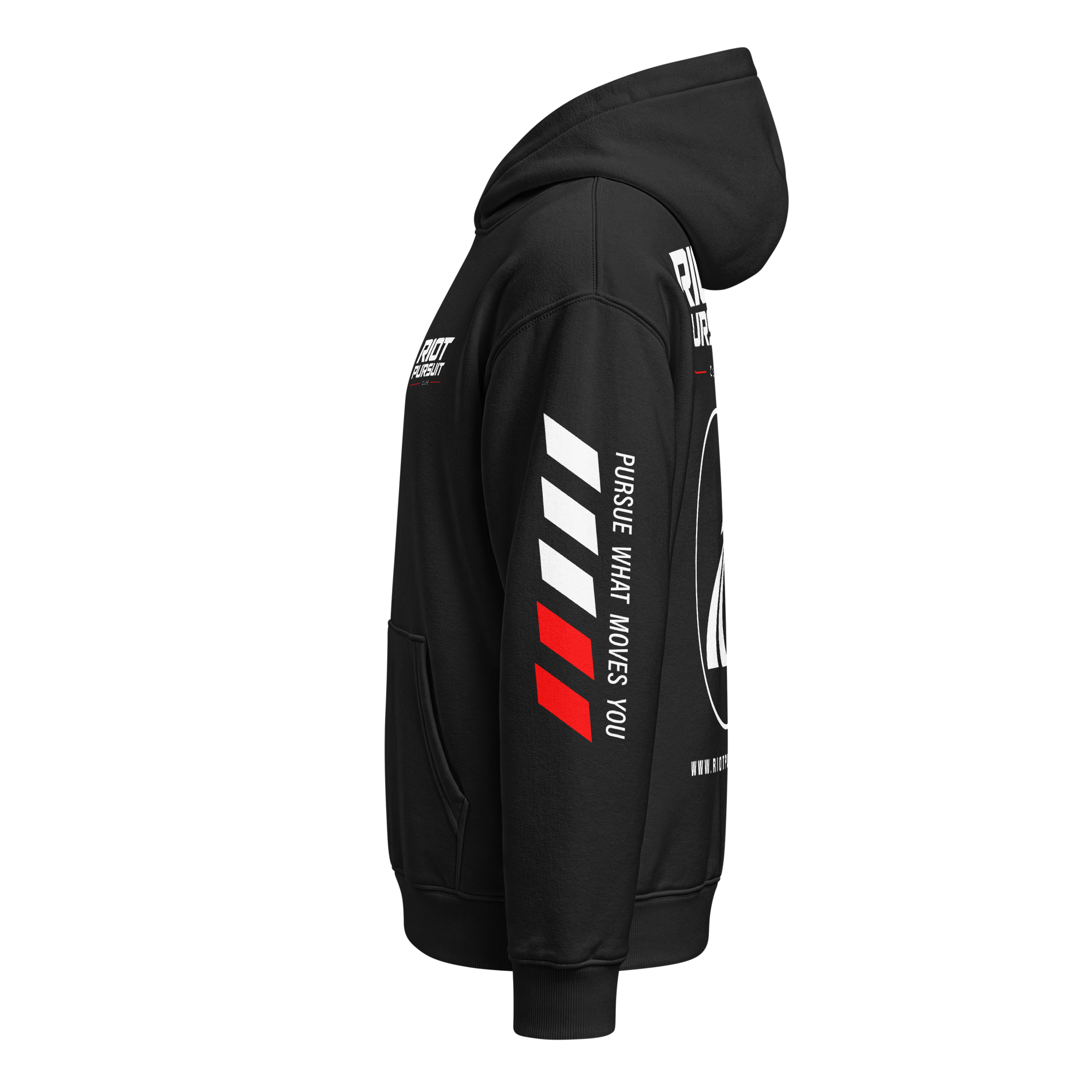 Sudadera Riot Pursuit — Lateral izquierdo